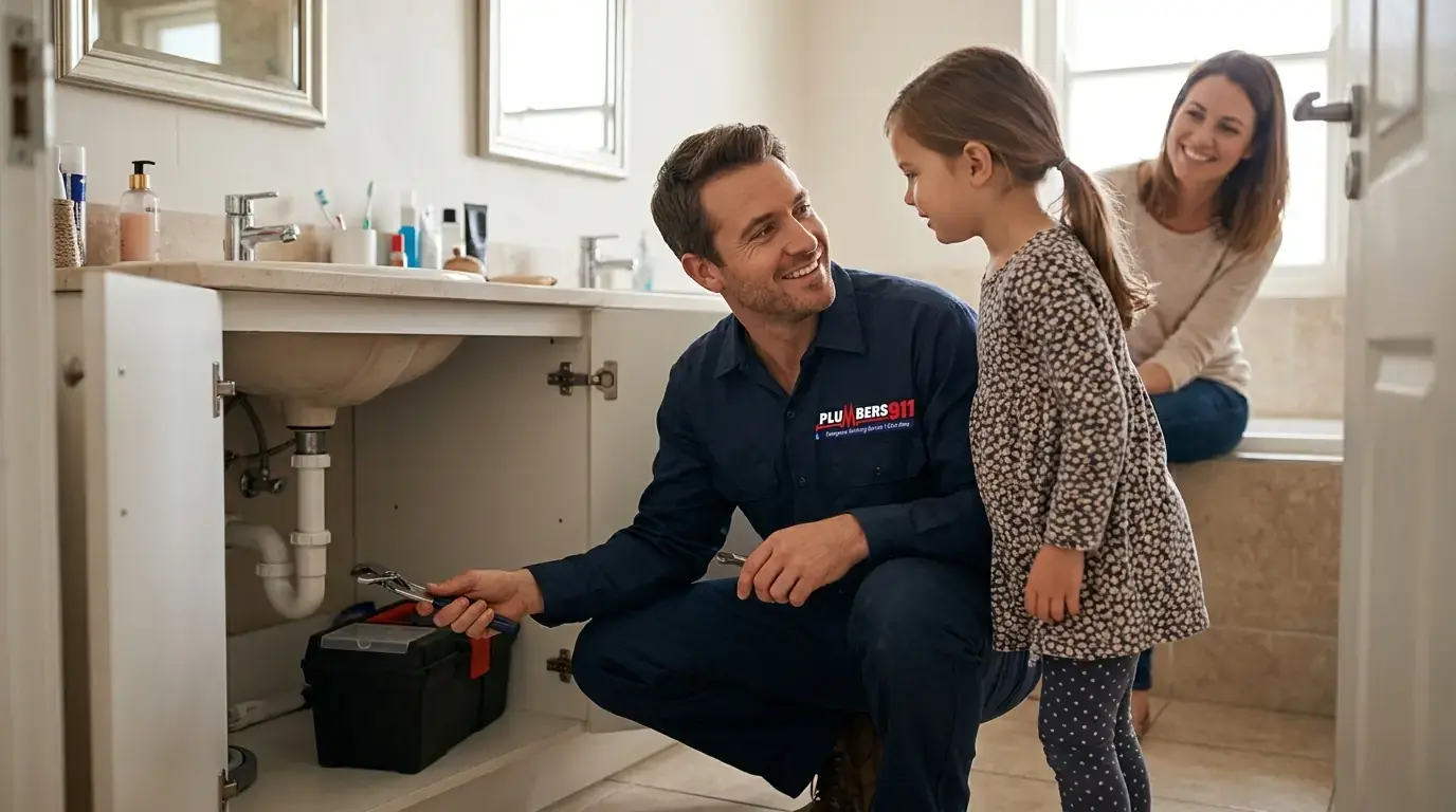 Licensed plumber at work in Markham, IL